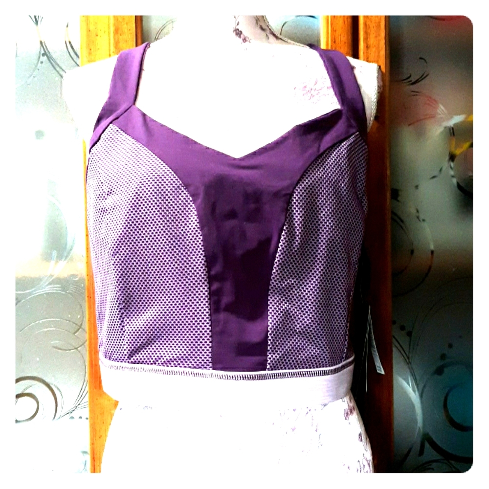 Way cute purple spirts bra